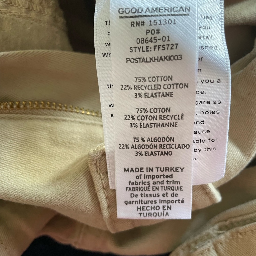 NWT Good American Beige Utility Jumpsuit - Picture 9 of 10